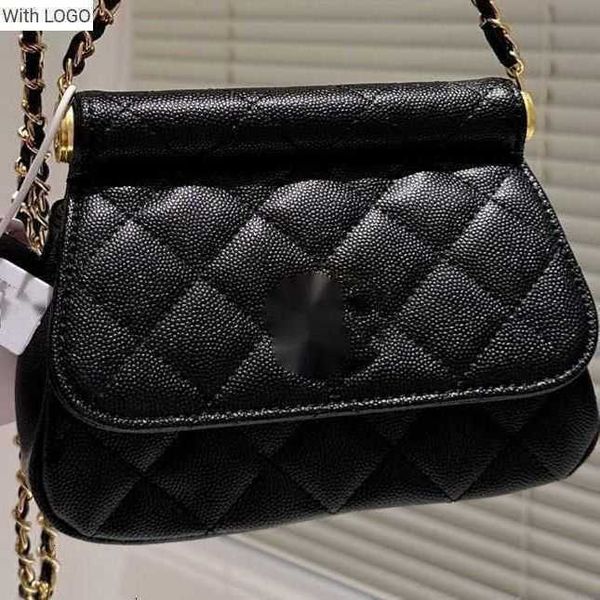 

evening bags luxury brand design letter quilted cc bag small xiangfeng 22k shell bag women's bag hidden chain rhombus bag sweet one sho, White