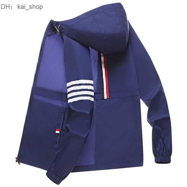 

mens casual shirts summer coat tb sun protection suit four standing collar skin 31, White;black