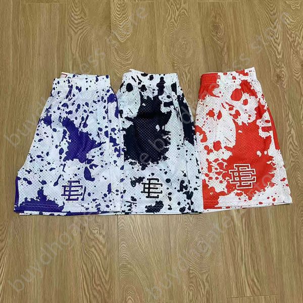 

men's shorts eric emanuel ee basic summer fitness sweatpants gym workout mesh sports pants joggers trousers men, White;black