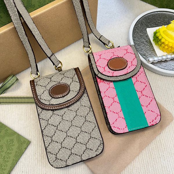 

designer bag womens fashion portable mobile phone bag classic monogram crossbody bag fashion purse card bag