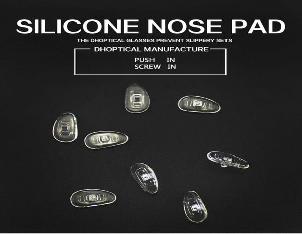

silicone nose pad eyeglasses nose pad 1000pcs glasses part screw in push in1703769
