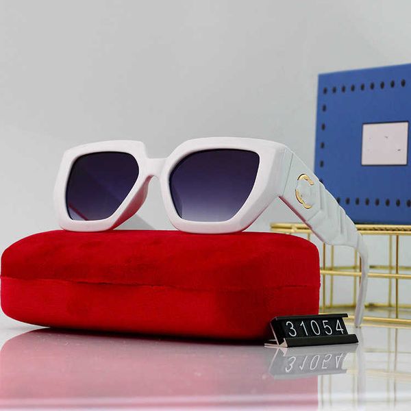 

Fashion g glasses G Letter luxury Cool sunglasses designer 2022 new fashion box Sunglasses with street shot net Red Women's glasses