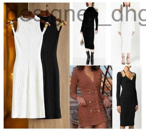 

women's knits & tees designerwomens knits fashion dress luxury design one-piece skirt multi models lady frocks elegan robe l2eh, White