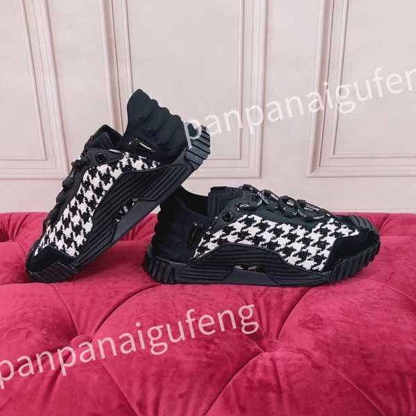 

luxurys designer casual shoes mens vintage trainers sneakers women fashion shoe lace-up platform sneaker, Black