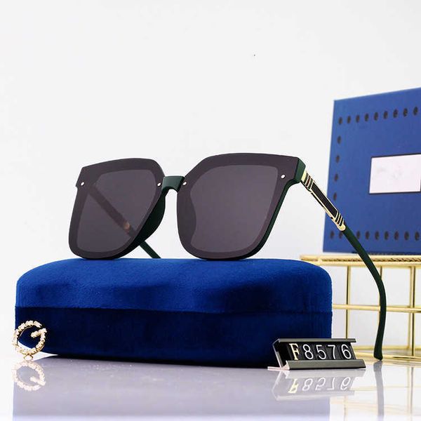 

fashion g glasses g letter luxury cool sunglasses designer 2022 large frame polarized sunglasses men's and women's box gradient, White;black
