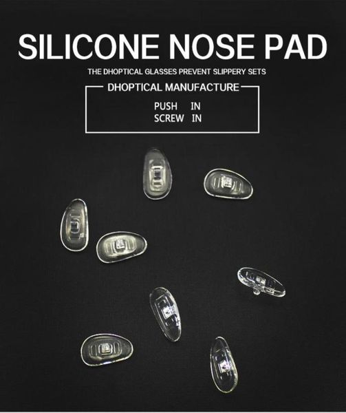 

silicone nose pad eyeglasses nose pad 1000pcs glasses part screw in push in9957694