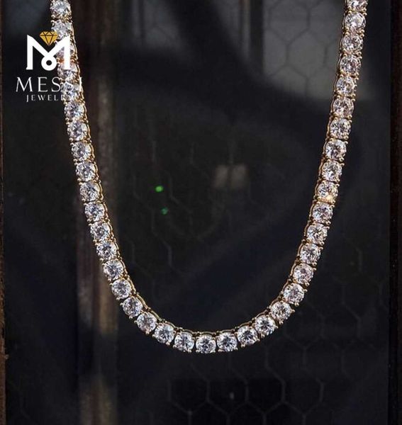 

woman cubic zirconia 925 sterling silver jewelry tennis necklace