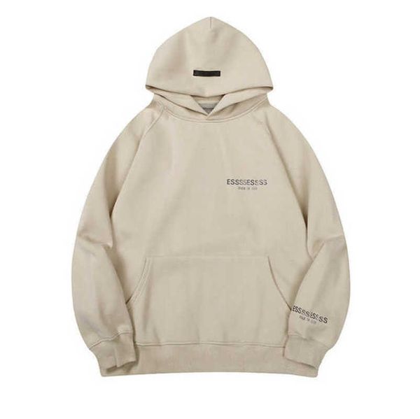 

men's classics luxury tracksuits esss ential sweatshirts letter hoodies men women sportswear hooded pant coat sweater pullover couple, Black
