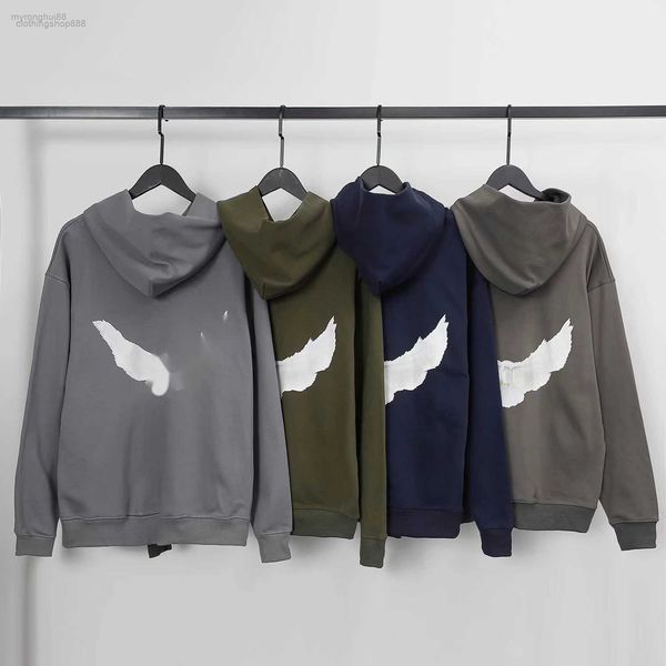 

men's hoodies & sweatshirts high street same style pigeon print and loose relaxed mm5j ga92, Black