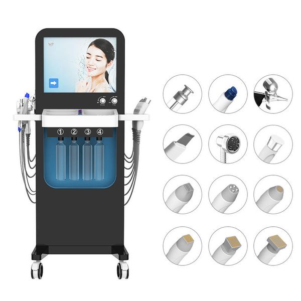 

13 in 1 hydra dermabrasion rf beauty machine facical skin questions resolve wrinkle removal face lift machine
