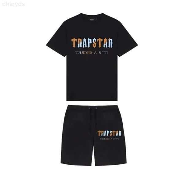 

mens trapstar t shirt short sleeve print outfit chenille tracksuit black cotton london streetwear s-2xl djmi 8nyiw, Gray