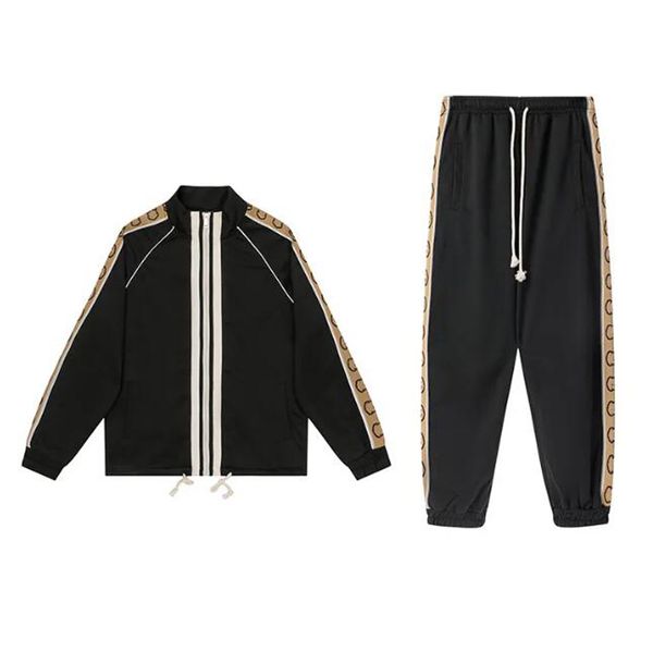 

mens tracksuit men designers sweatsuit womens designer windbreaker man clothing sweatshirt pullover casual tennis sport tracksuits sweat sui, Gray