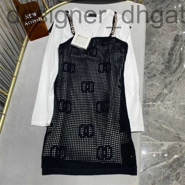 

casual dresses designerwarehouse clothing classic inside with small white with wispy empty knitted hardware chain dress sale online_2dza pri, Black;gray