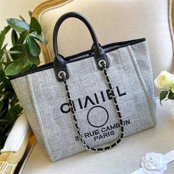 

50% off women's classics luxury handbags beach canvas embroidered chains packs bag small large pack cf7u