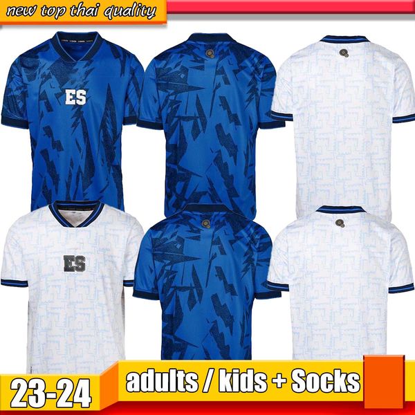 

roldan 2023 2024 el salvador soccer jerseys hurtado home away tamacas zavaleta orllana henriquez dominguez clavel 23 24 jersey football shir, Black;yellow
