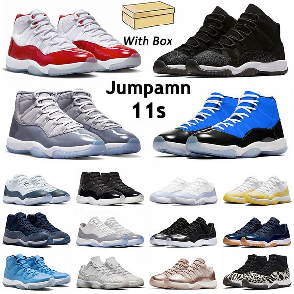 

mens womens basketball shoe jmpman 11s tour yellow snakeskin cherry black blue cement grey designer sports sneakers 11 low casual fashion sn