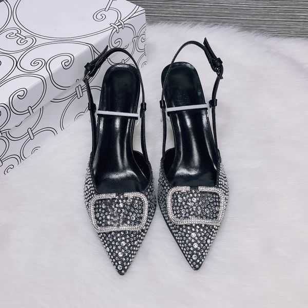 

designer high heels sandals womens dress shoes ballet sandals sequins snakeskin casual wedding party prom shoes, Black
