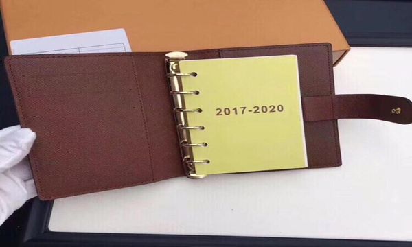 

leather looseleaf multifunction notebook highend business note notepad meeting memorand5712729, Brown;gray
