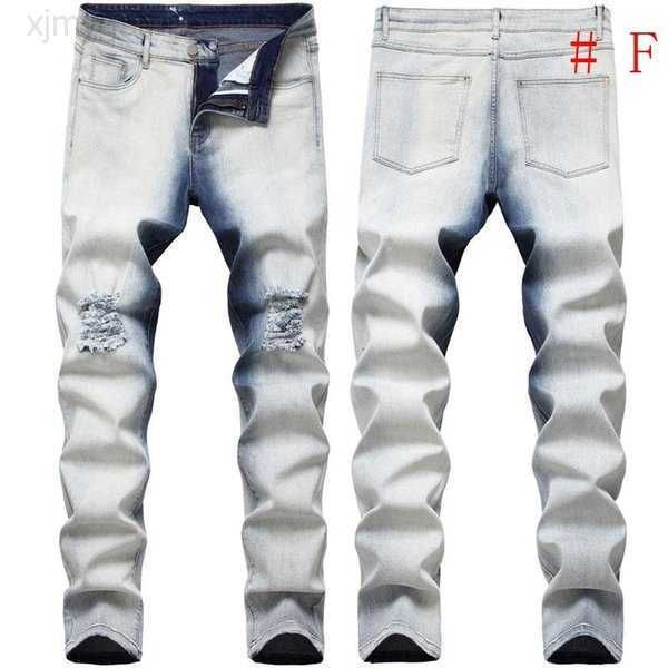 

men's jeans men skinny stretch pant denim pants casual slim fit long 2s0dq, Blue