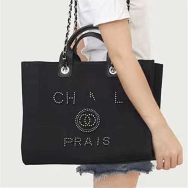 

50% off women's luxury classic canvas beach bag large capacity small chain packs big shopping handbags zen2