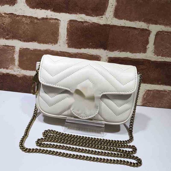 

luxury brand bags series mini handbag 476433 woman embossing leather shoulder bag ophidia glp2, Black;white