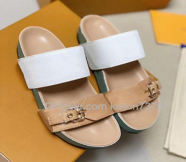 

italy sliders mens womens summer sandals beach slippers ladies flip flops loafers black white pink blue slides chaussu9504236