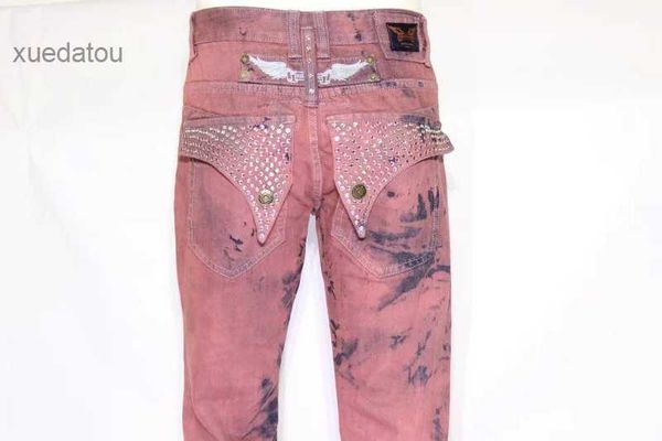 

straight new long fashion robin jeans mens famous brand biker jeans robin designer sjeans for man ripped jeans for men our plus size 3042 4, Blue