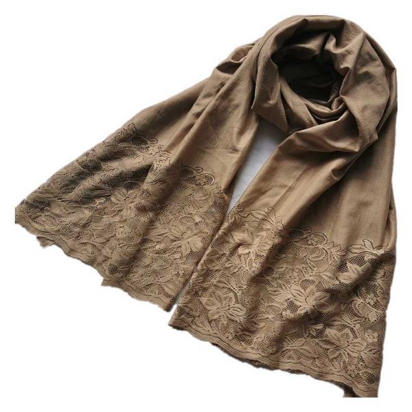 

scarves solid polyester floral lace embroidered scarf four seasons multifunction shawl air conditioning lady beach towel aa230418, Blue;gray