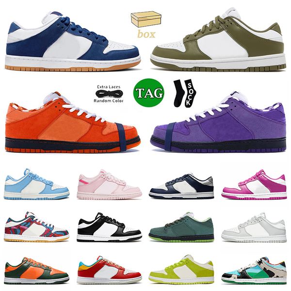 

with box og panda running shoes low platform sneakers black white triple pink unc coast orange purple lobster y krueger gai dhgate skate tra