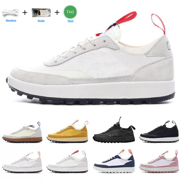 

tom sachs x craft general purpose casual shoes men women light bone wheat dark sulfur yellow triple black white red navy valentine's da
