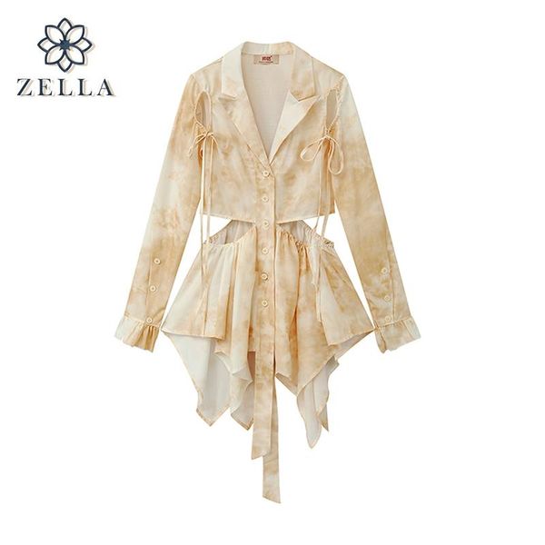 

shirts 2022 fashion women shirts long sleeve harajuku print female korean vintage hollow out streetwear casual loose long blouses, White