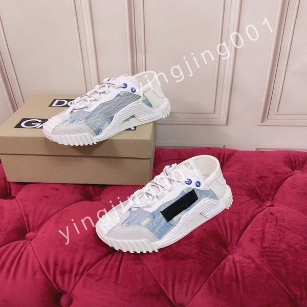 

2023 new designer calfskin casual shoes sneakers vintage trainers fashion shoes lace-up sneaker, Black