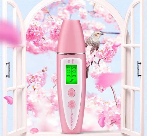 

high presicion lcd display body skin analyzer moisture oil water tester meter health monitor face care 2108064075013