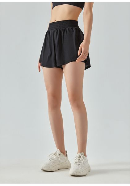 

ll women sports yoga shorts outfits high waist sportswear breathable exercise fitness wear short pants girls running elastic with inner lini