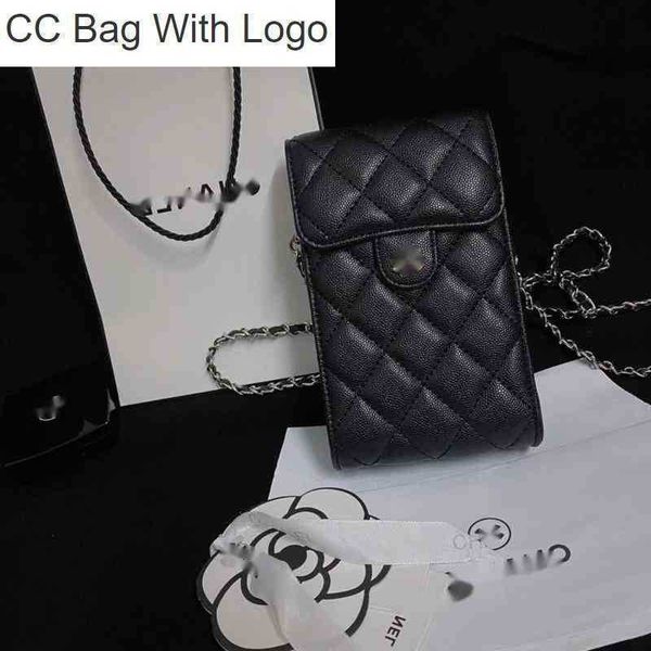 

evening bags brand design woman's letter quilted shoulder chain cc bag lambskin handbag vintage messenger bags caviar leather le boy 2., White