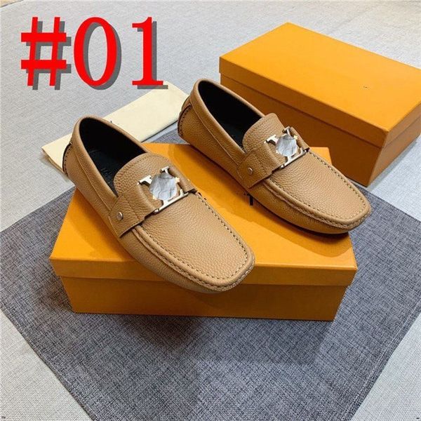 

13model genuine leather luxurious men casual shoes l brand 2023 italian men designer loafers moccasins breathable slip on black driving shoe
