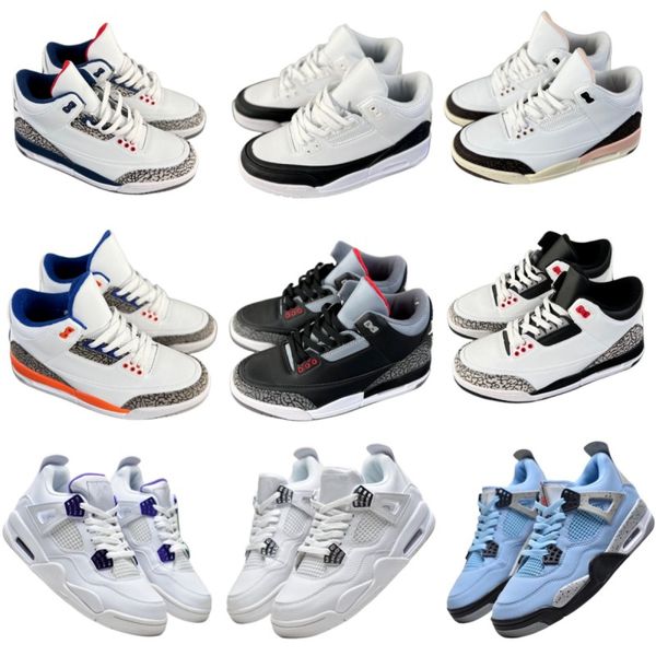 

jumpman3 4 men's basketball shoes classic designer shoes fashion women sneakers comfortable breathable running shoes outdoor couple fla