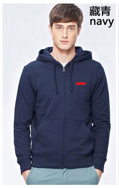

2023 brand golf hoodie fleece cardigan hooded jacket men's polo cardigan fashion embroidery large size men's winter pure color h12, Black