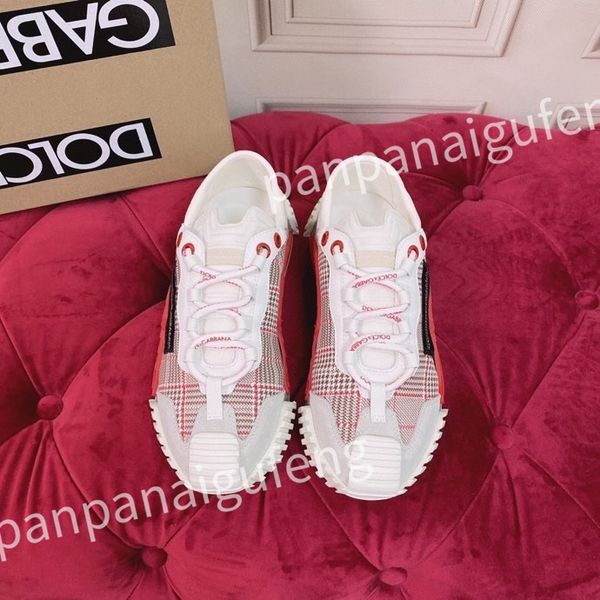

2023 new luxurys designer trainers shoes platform shoes comfortable breathable web sneaker women men, Black