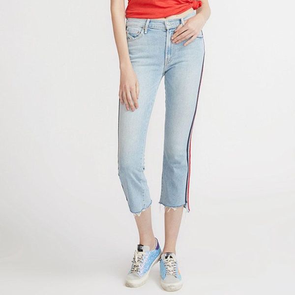 

jeans women casual fashion jeans high waist lady denim pants, Blue
