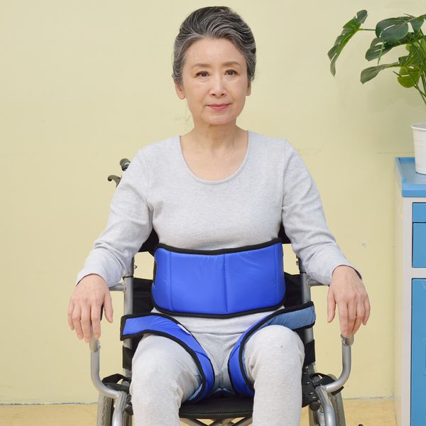 

waist thigh wheelchair safety belt harness non-slip seat restraint strap protective belt nursing materials for elder patient