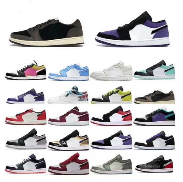 

1s low 1 unc basketball shoes pine green pairs university blue smoke grey starfish red obsidian women yellow banned bred chicago black