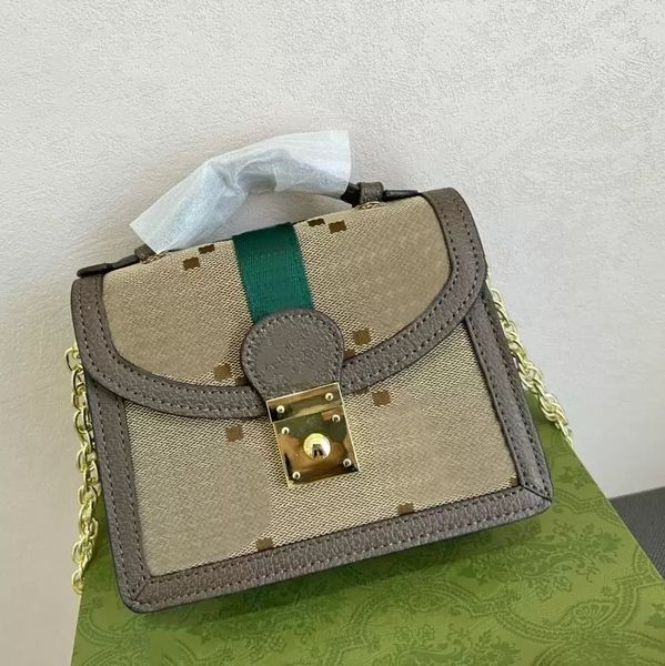 

designer shoulder bag chain crossbody bags ladies mini tote wallet fashion luxury brand clutch purses backpack cross body wallet letter prin, Black;red