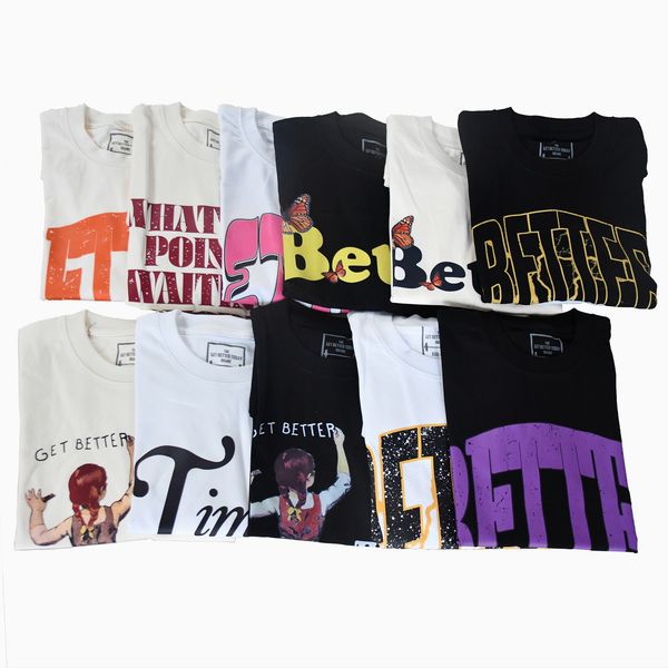 

men's t shirts get better today premium men the gbt brand t shirts dtg printing technique anime oversized clothing 230419, White;black