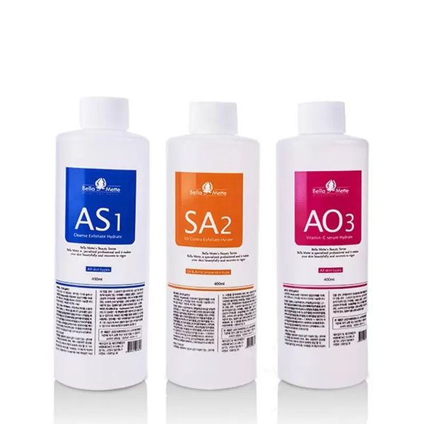 

as1 sa2 ao3 aqua peeling solution 400ml per bottle hydra dermabrasion face clean facial cleansing blackhead export liquid repair