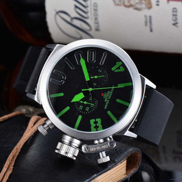 

stitches 2023 five automatic mechanical watches men's sports big boat silver black rubber classic round wristwatches self wind u watch, Slivery;golden