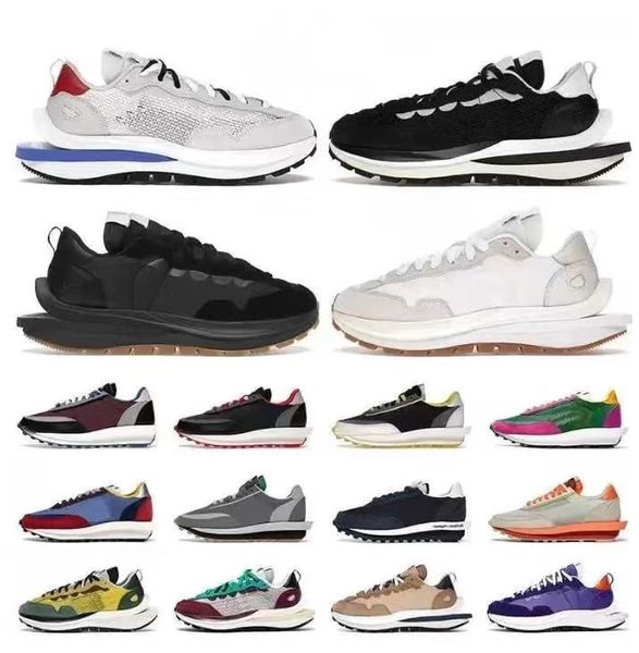 

wholesale sacais vaporwaffle running shoes men women ldv waffle black gum villain red tour yellow net orange blaze mens trainers outdoor sne