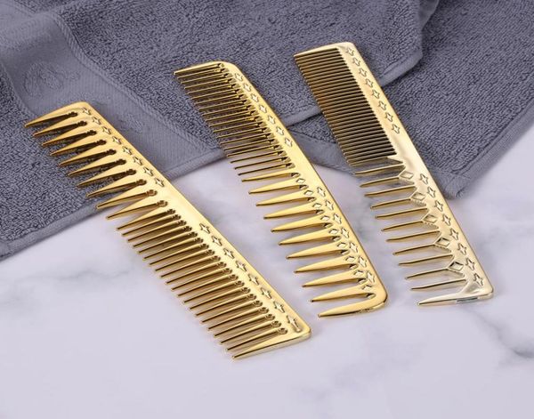 

antistatic hairdressing combs salon hair cutting trimmer brush plastic barber hairdressing straight hair combs2032692, Silver