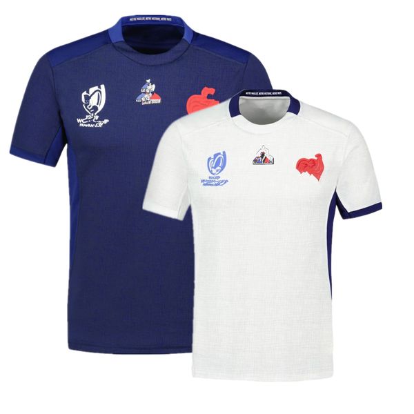 

rwc rugby jersey 2023 home away rugby shirt custom name and number, White;black