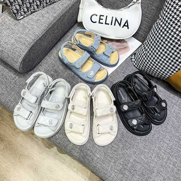 

luxury sandals for women leather sandals female platform sandals for women designer sandals platform shoes 0419, Black